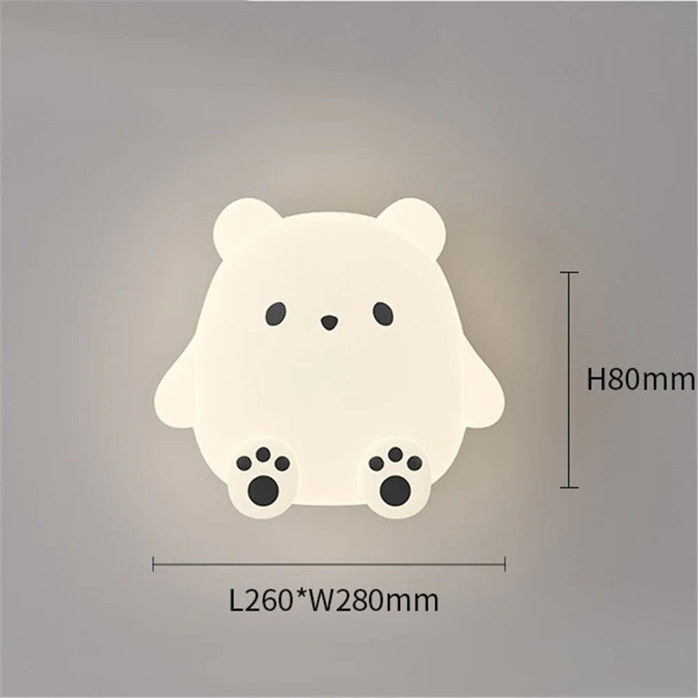 applique murale led cerf de noël décoration créative intérieure - vue 7 sur 9