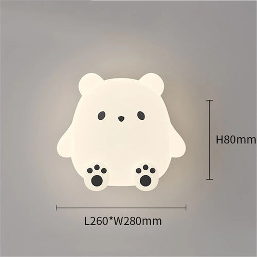 applique murale led cerf de noël décoration créative intérieure - vue 8 sur 9