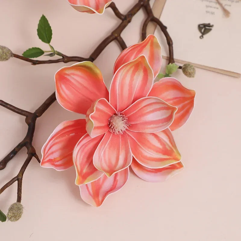branches de magnolias artificielles pour décoration intérieure - vue 1 sur 14