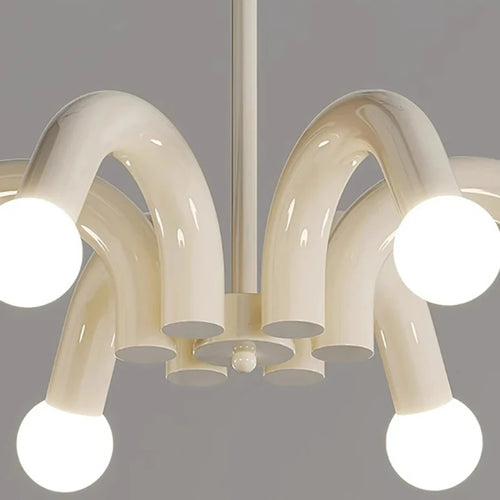 suspension moderne en métal art déco - vue 7 sur 9