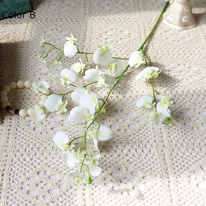 décoration orchidée papillon artificielle pour mariage et occasions festives - vue 11 sur 14