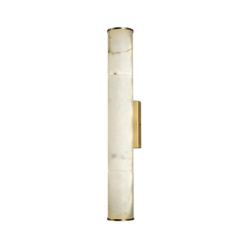 Brass Natural Marble Wall Lamp Drop Shipping Foyer Dining Room Stairs Stone Sconce Lamp Luxury Bedroom Copper Lamp Art Deco - vue 7 sur 10