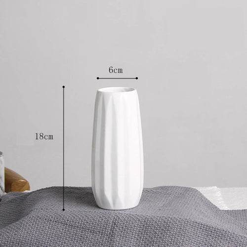 vase en céramique pour fleurs décoration intérieure et bureau - vue 13 sur 18