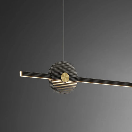 lustre moderne unique avec intensité variable pour ambiance élégante - vue 6 sur 10