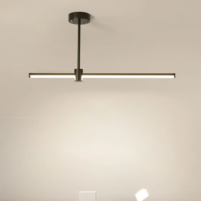 lustre à led moderne pour décoration intérieure élégante et lumineuse - vue 3 sur 9