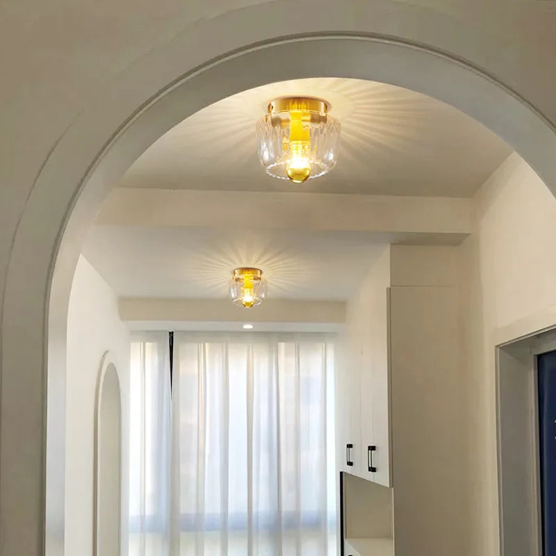 applique murale en verre à lumière chaude romantique pour éclairage intérieur - vue 5 sur 10