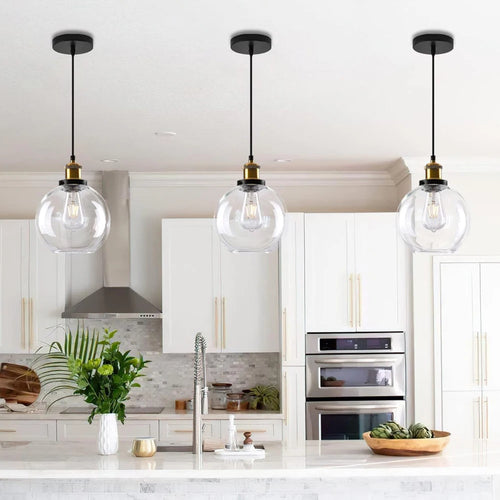 suspension moderne en verre pour décoration intérieure élégante - vue 11 sur 12