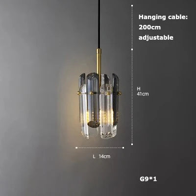 lustre moderne à LED pour un éclairage élégant et design - vue 11 sur 25