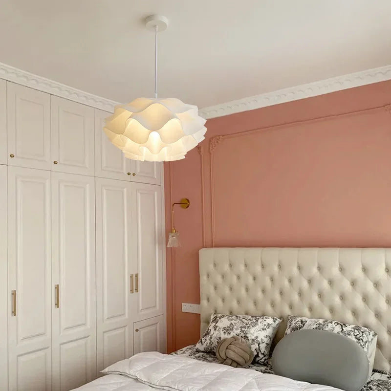 Suspension Créatif Nordique Fleur Acrylique Pin LED Simple Salon Chambre Enfants Décoration Éclairage Intérieur - vue 3 sur 13