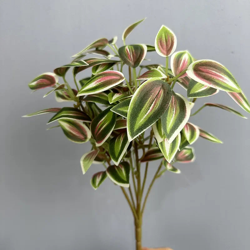 feuilles artificielles en plastique pour décoration florale intérieure - vue 11 sur 15