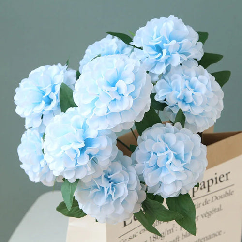 lot de 10 bouquets de pissenlit artificiels pour décoration intérieure et événements - vue 16 sur 18