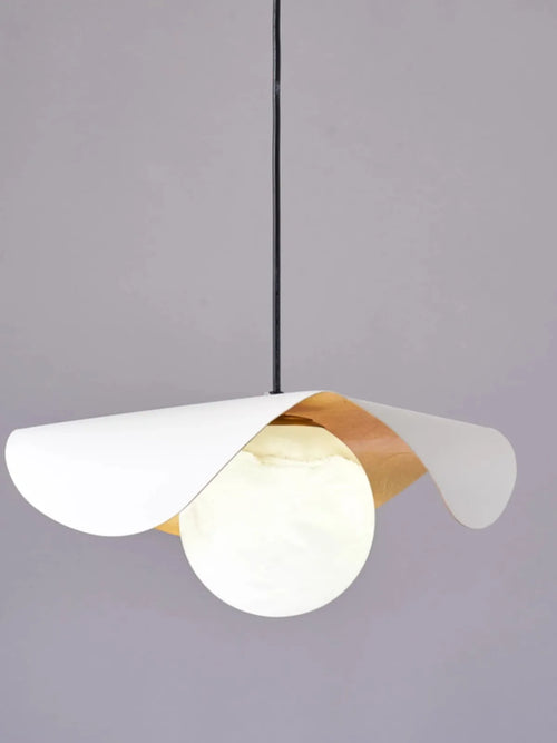 lustre en marbre led postmoderne pour décoration de luxe - vue 2 sur 16