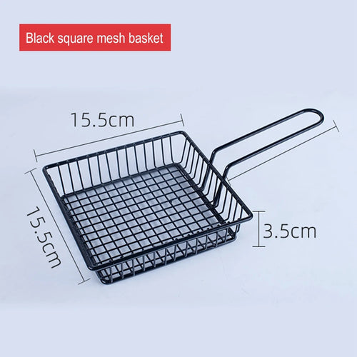 panier à frites en acier inoxydable pour aliments frits - vue 12 sur 14