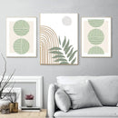 décoration murale géométrique abstraite style boho moderne
