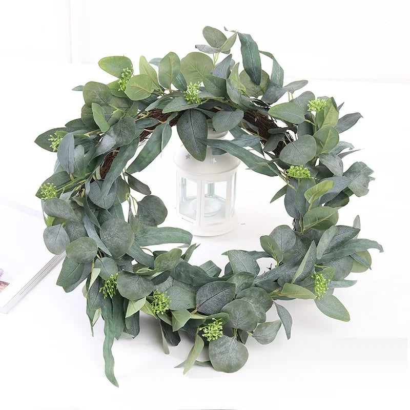 vignes d'eucalyptus artificielles pour décoration de mariage et événements - vue 3 sur 7
