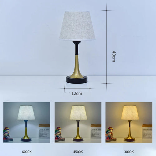 USB veilleuse moderne lampes de bureau nordique pour chevet maison chambre hôtel décoration chambre atmosphère Led lampes de bureau - vue 6 sur 7