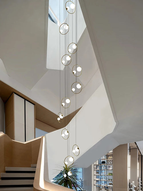 lustre moderne design pour un intérieur loft élégant - vue 5 sur 14
