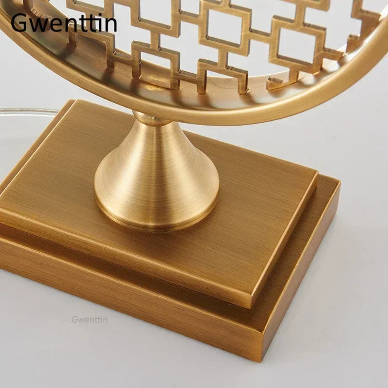 lampe à poser style chinois pour décoration intérieure moderne - vue 4 sur 13