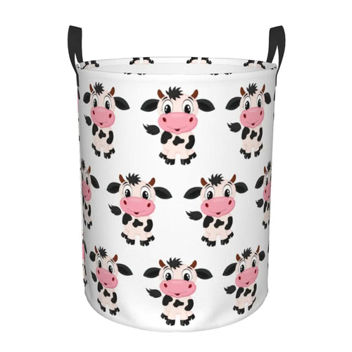panier à linge en cuir personnalisé pour rangement et jouets - vue 19 sur 26