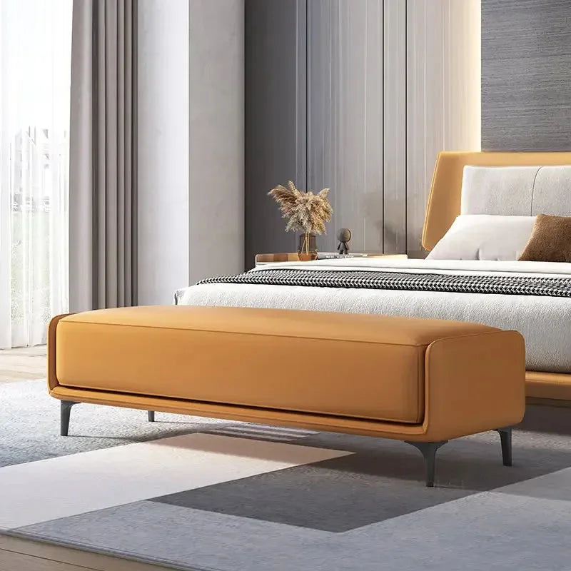 tabourets en cuir italien pour intérieur design et moderne - vue 10 sur 16