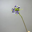fleurs artificielles en soie velours pour décoration élégante