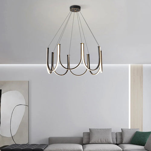 lustre led moderne créatif décoratif pour diverses utilisations - vue 3 sur 8