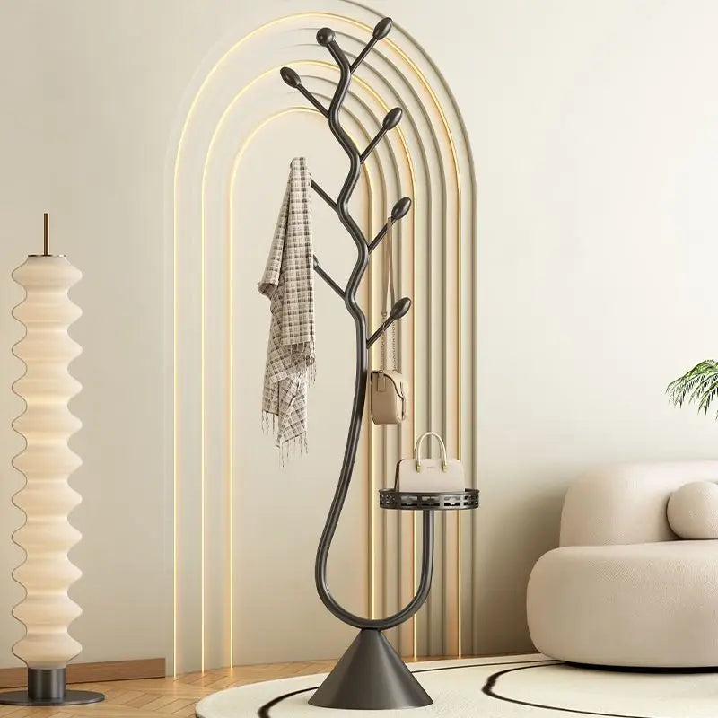 porte-manteau de sol élégant pour un rangement pratique et stylé - vue 3 sur 9