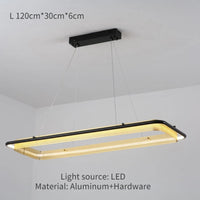 lustre led circulaire de luxe design moderne décoratif