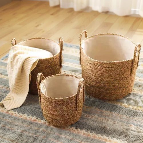 panier de rangement en osier pour divers articles et plantes - vue 3 sur 9