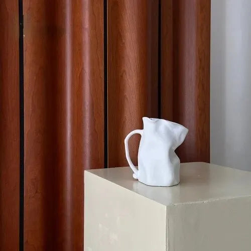 vase en céramique nordique pour décoration florale artisanale - vue 8 sur 8