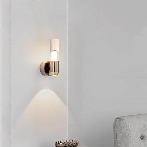 Nordic designer living room background wall decorative light, bedroom bedside minimalist atmosphere wall lamp - vue 4 sur 6