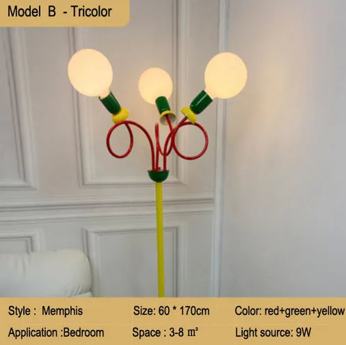 Lampadaire design LED art déco - vue 9 sur 8