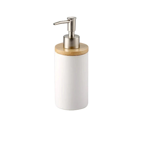porte-brosse à dents en céramique style nordique avec base en bois - vue 15 sur 22