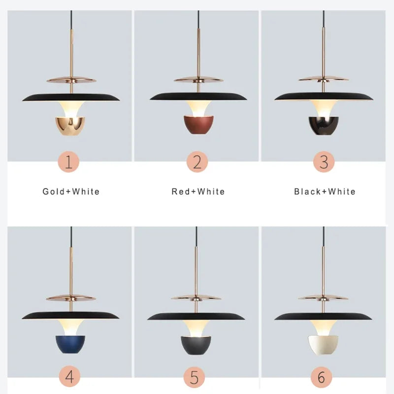 nouvelle suspension LED lustre pour cuisine île - vue 5 sur 12
