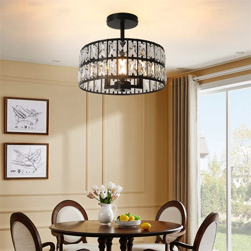 Plafonniers nordiques pour chambre Lustre couloir vestiaire plafonnier Luminaire Lampa Sufitowa abat-jour suspendu décor à la maison - vue 5 sur 12