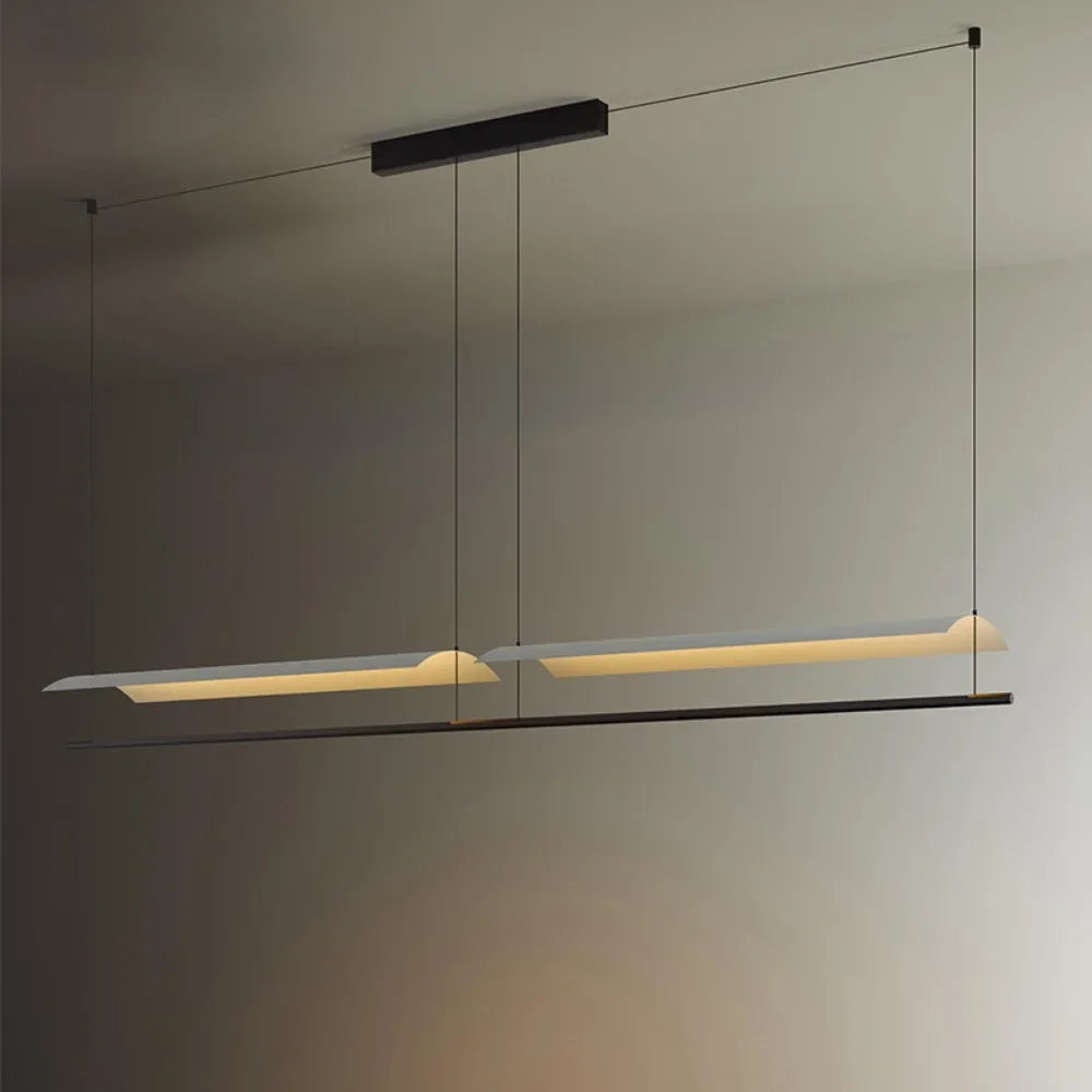 lustre minimaliste scandinave en tuiles pour bureau - vue 1 sur 11