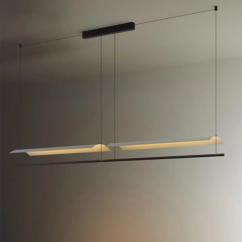 lustre minimaliste scandinave en tuiles pour bureau - vue 2 sur 11