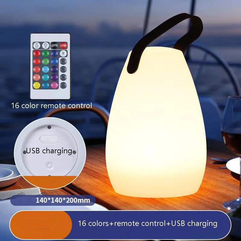 lampe de table extérieure sans fil avec télécommande intelligente - vue 9 sur 9