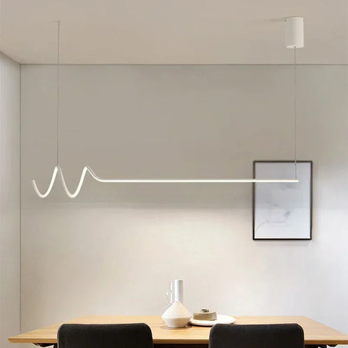 suspension moderne en led pour décoration d'intérieur élégante - vue 3 sur 10