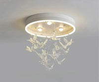 plafonnier led créatif nordique pour éclairage chaleureux et romantique