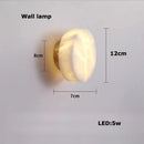 lustre en marbre acier inoxydable à led dimmable pour éclairage intérieur