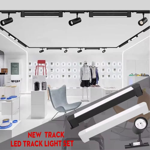 spot led sur rail pour éclairage de magasin - vue 3 sur 25