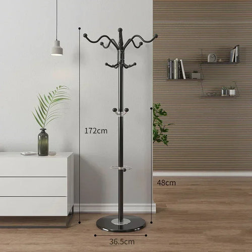 porte-manteau mural moderne en métal en forme d'arbre pour enfants - vue 3 sur 13