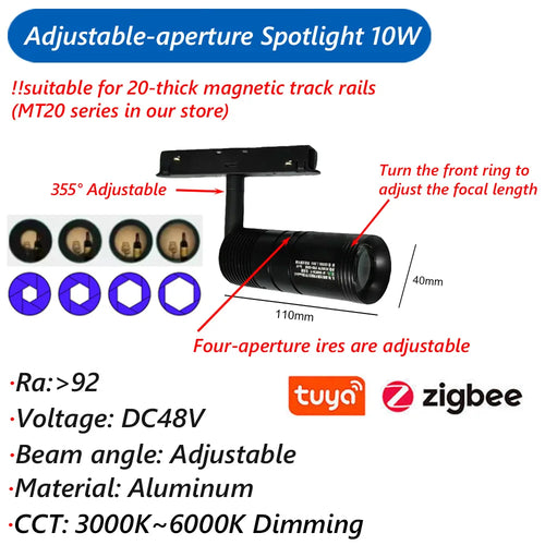 suspension zigbee3.0 intelligente avec lumière led moderne et connectivité - vue 27 sur 27