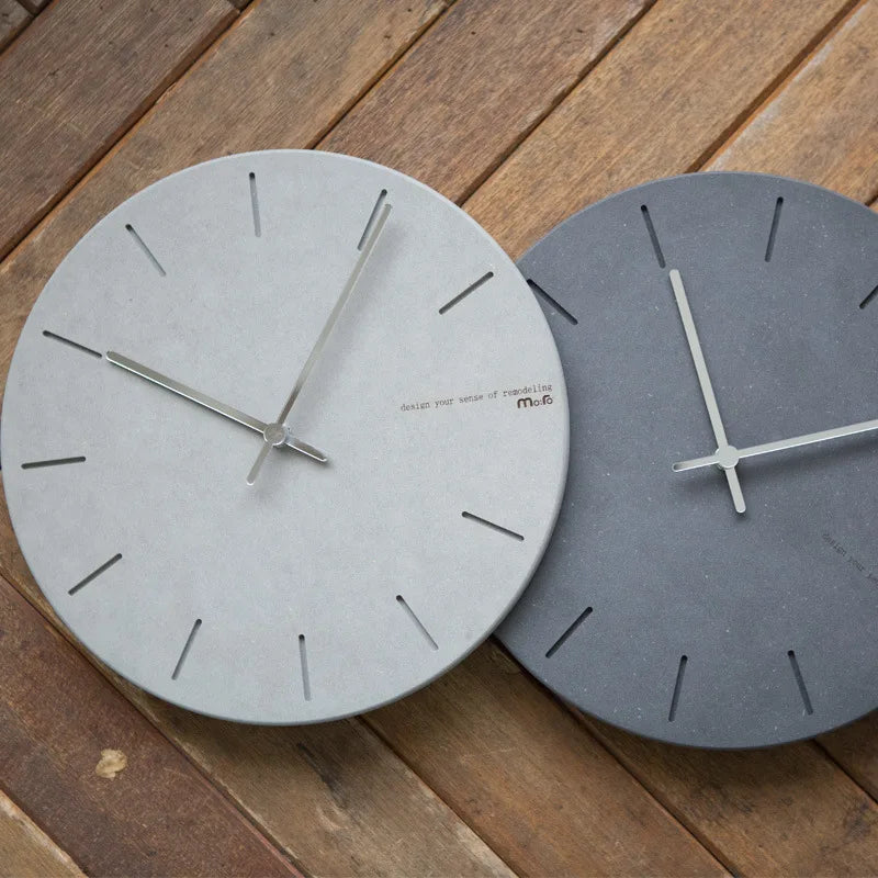 horloge murale moderne design quartz silencieuse décoration intérieure - vue 6 sur 6