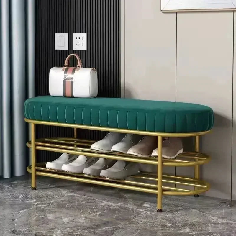 tabouret design pour entrée et rangement chaussures - vue 7 sur 7