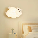 applique murale décorative en forme d'ours polaire idéale pour intérieur