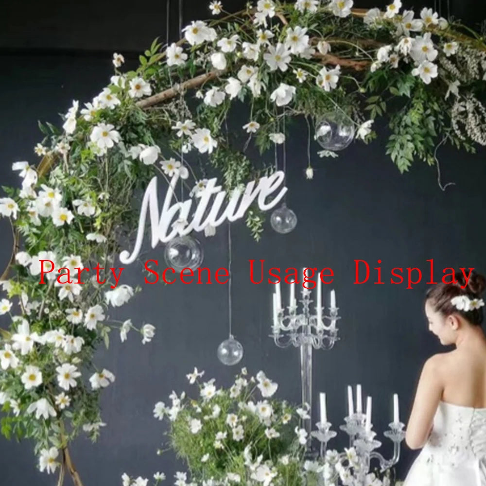 fleur artificielle de camomille pour décoration de mariage et fête - vue 6 sur 12