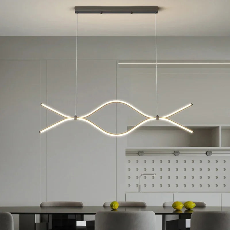 suspension LED design moderne pour restaurant - vue 3 sur 16