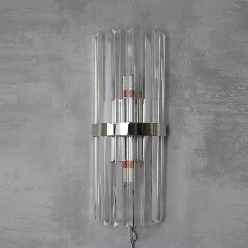 applique murale luxueuse en cristal pour décoration intérieure - vue 8 sur 8